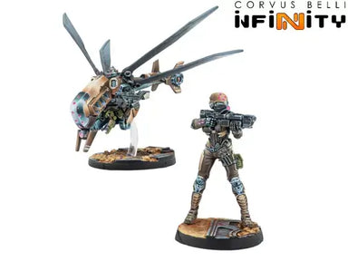 Infinity | Haqqislam | Zeybek Aero Unit | 28mm Metal Unit Box