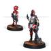 Infinity | Nomads Zoe and Pi-Well Special Clockmakers Team | 28mm Metal Blister Pack